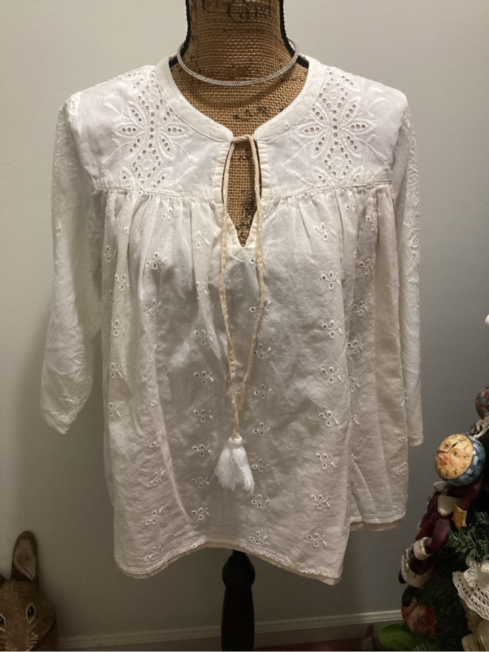 Shabby Chic Babydoll Top